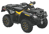 Canam Outlander 800R XT-P ATV Side 