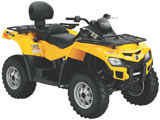 Canam Outlander 650 Max ATV Red