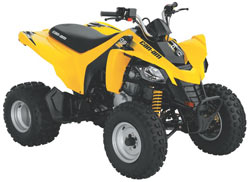 Can-Am DS 250 Youth Sport ATV Front Left