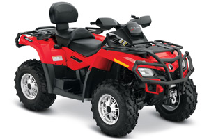 Canam Outlander 650 Max ATV Red