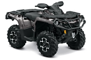 2013 CanAm Outlander 1000 XT EFI 4x4 Utility ATV