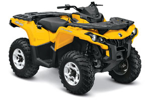 2013 CanAm Outlander 650 DPS EFI 4x4 Utility ATV