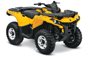 2013 CanAm Outlander 800R DPS EFI 4x4 Utility ATV