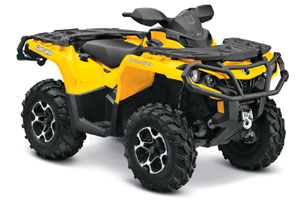 2013 CanAm Outlander 800R XT EFI 4x4 Utility ATV