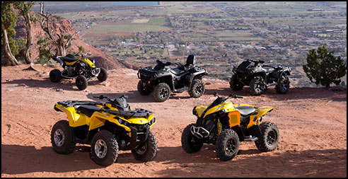 Can-Am Outlander & DS450 ATV Family Models