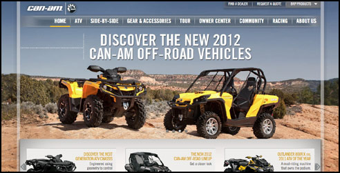 Can-Am's Website