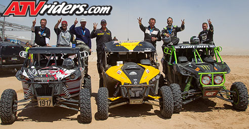 SCORE Imperial Valley 250 UTV Podium