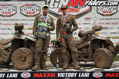 Pro 4x4 ATV GNCC Podium