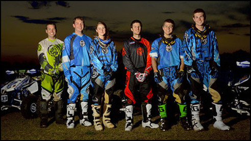 GNCC Pro-Am XC2 ATV Podium