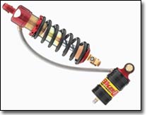 Mini Series High Low Adjust Shock Kawasaki KLX110 and Suzuki DRZ110 models 
