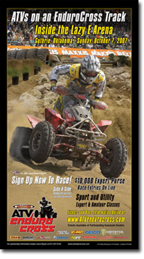 ATV Endurocross Race - Lazy E Arena