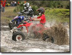 Honda 400EX ATV & Yamaha YFZ450 ATV