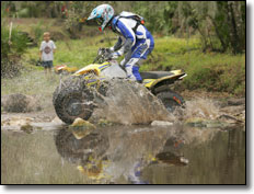 Suzuki LTR450 ATV Chris Borich