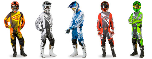 2013 Fly Racing F-16 ATV Riding Gear
