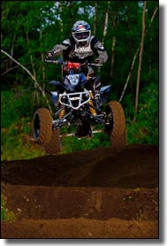 2009 Gas Gas Wild 450 Riding Jump