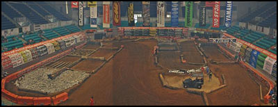 Geico ATV Racing Team Stadium track