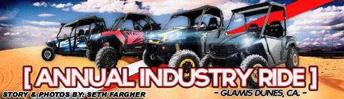 1st Annual SxS / UTV Glamis Sand Dunes Industry Ride Event