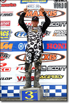 Jarrod McClure Podium FInish