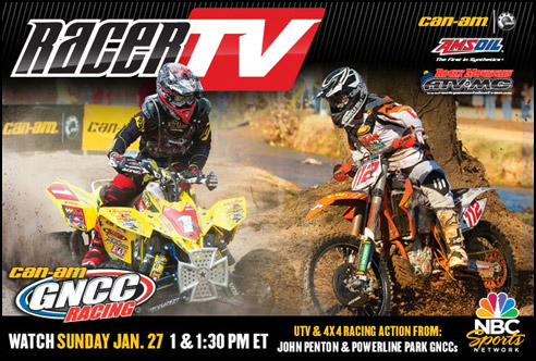 GNCC ATV Racing - Round 12 - Ironman GNCC - NBC Sports - December 30, 2012