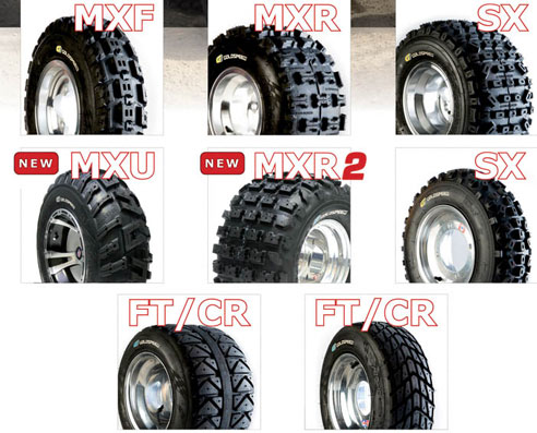 Goldspeed ATV Tires Chart