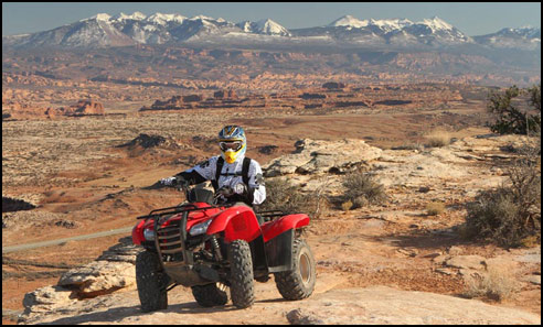 Moab Trail System ATV & UTV / SxS Riding Area Honda Rancher ATV