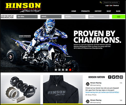 Hinson Racing Website