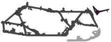 Honda TRX 700XX ATV Steel Frame