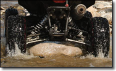 Honda TRX 700XX ATV Rear Ground Clearance