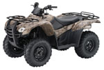 Camo Honda Rancher Utility ATV