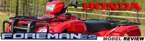 2012 Honda Foreman 500 4x4 EPS Utility ATV