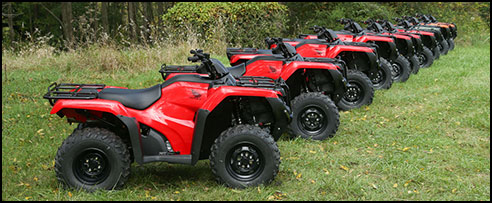 Honda Rancher Line Up