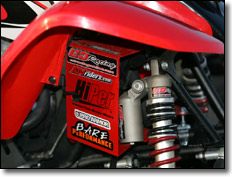 Honda TRX400EX ATV Tinner's air scoops