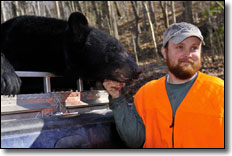 Hunter with Bear