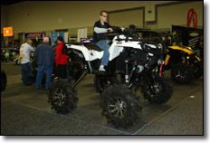 Gorilla Axles Lifted ATV