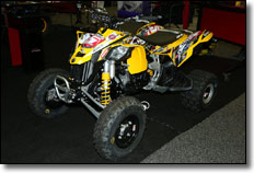 Jarrod McClure's Can-Am DS450 ATV