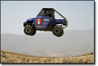 Regis "Andy" Harrington Airing out his Super-Stock Rhino UTV