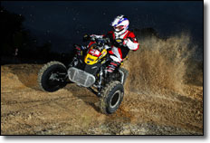 Adam Mcgill podiumed 8 of the 13 rounds of the 2010 GNCC Season in the XC1 Class 