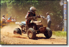 XC1 Pro Class Rider Chris Bithell aboard his Can-Am DS450 ATV 