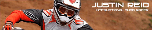 Justin Reid ATV Racer Logo