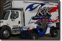 K&K Renegade Hauler and Custom Yamaha Rhino