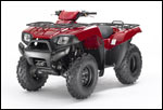 Aztec Red Kawasaki Brute Force 650 4x4 ATV