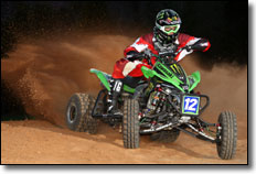 Keith Little - Kawasaki KFX450R ATV Motocross Race Team