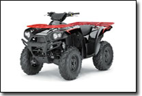 Super Black Kawasaki Brute Force 650 4x4i Utility ATV 