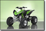 KFX450R Front Left