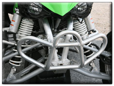2008 Kawasaki KFX450 Sport ATV racing accessories