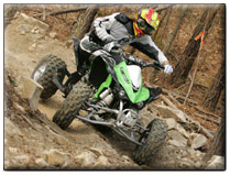 #12 Andy Lagzdins on the KFX450R