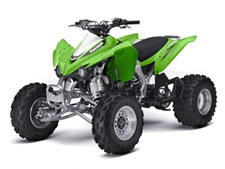 Green Kawasaki KFX 450R ATV