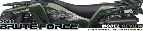 2009 Kawasaki Brute Force 750 FI 4x4 NRA Utility ATV Ride Review
