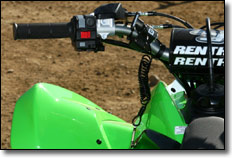 2010 Kawasaki KFX450R ATV 