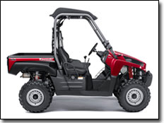 Kawasaki Teryx 750 Limited Ruby Red